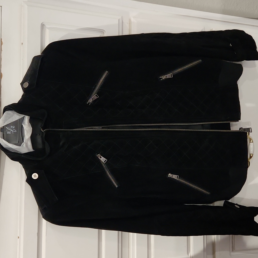 Sale! Rachel Zoe Suede Jacket - Picture 12 of 12